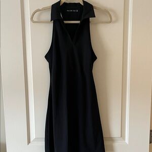 Abercrombie and Fitch Black Sleeveless Collared Dress Golf/Tennis